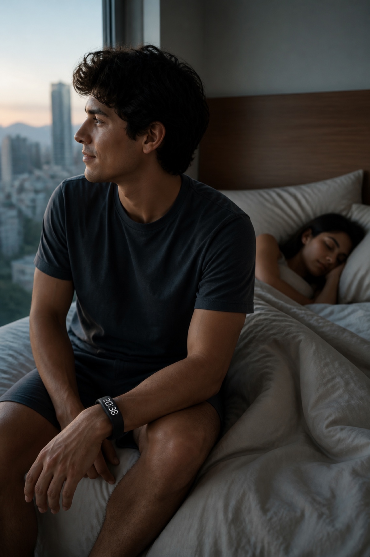 Pareja chilena con horarios distintos usa BIVRA para despertar en silencio